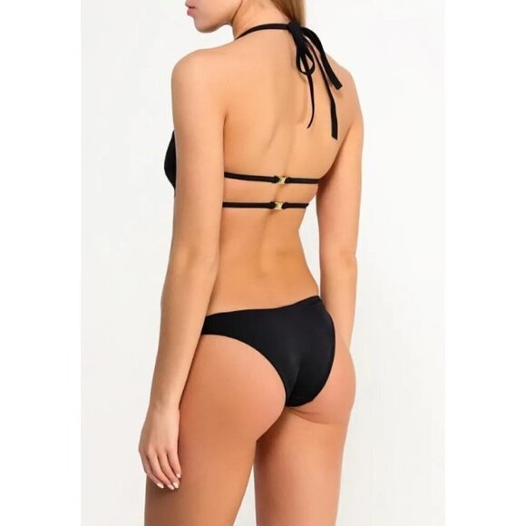💕L'AGENT by AGENT PROVOCATEUR💕 Agata Swimsuit ~ Black Small NWT - Picture 10 of 15